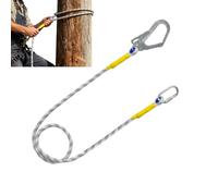 Arnés Para Hombres Construcción | Cuerda De Bloqueo Segura Para Soporte De Carga Pesada | Arnés De Seguridad Protección Contra Caídas, Para Trepar Árboles Trabajo Eléctrico Trabajo Industrial Techo De