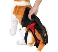 Arnés para Levantar Perros, Patas Delanteras y traseras para Perros Soporte para arnés Caminar Ayuda Levantar Tirar del Chaleco Soporte para Mascotas y Rehabilitación Cabestrillo(Pata Trasera m)