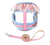 Arnés para mascotas a prueba de escapes para gatos, chaleco ajustable para cachorros, perros, encaje, cómodo arnés para caminar para gatitos, correa para caminar