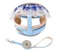 Arnés para mascotas a prueba de escapes para gatos, chaleco ajustable para cachorros, perros, encaje, cómodo arnés para caminar para gatitos, correa para caminar