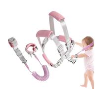 Arnés para niños con correa, arneses y correas de seguridad para niños pequeños - Correas 3 en 1 para niños pequeños que brillan en la oscuridad Enlace de muñeca antipérdida | Seguridad antipérdida pa