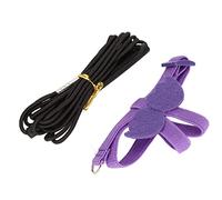 Arnés para Pájaros, Cuerda de Tracción Resistente para Loros con Lindo de ala Púrpura y Correa para Mordedura Ajustable Súper Ligera para Pájaros (Violeta)