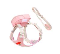 Arnés Para Perro Accesorios para Mascotas Ajustables y Cómodos con Bolsa | Juego de Arnés y Correa para Cachorros Para Paseo Diario Correr Y Actividades Exteriores Perros Pequeños Media