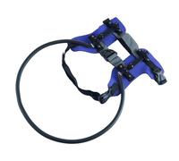 Arnés para perro ciego - Halo ciego para mascotas | Accesorio para perro - Este soporte de protección contra ceguera para mascotas cuenta con tiras reflectantes para perros ciegos, viajes de