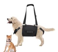 Arnés para perro con asa, arnés para perro con mango de control, no asfixia para mascotas, correas auxiliares para cinturón para tamaño pequeño, mediano y grande