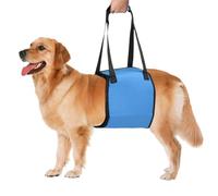 Arnés para perro con asa para levantar, arnés de soporte acolchado suave para perro, cinturón de asistencia para mascotas, transportador antideslizante para senderismo, caminar, rehabilitación