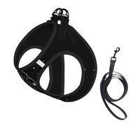 Arnés para perro con estampado de constelaciones de pizza, 2 hebillas, chaleco para perro, clip frontal para correa sin tirones, para perros pequeños y medianos