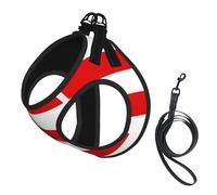 Arnés para perro con la bandera de Bremen, equipado con correas reflectantes y hebillas de liberación rápida, adecuado para gatos y perros pequeños