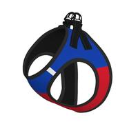 Arnés para perro con la bandera de Filipinas, equipado con correas reflectantes y hebillas de liberación rápida, adecuado para gatos y perros pequeños