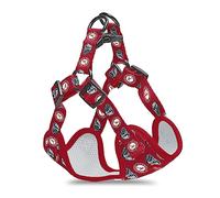 Arnés para perro con licencia oficial de la NCAA, ajustable, cómodo, resistente y de larga duración, gran idea de regalo (pequeño, Alabama Crimson Tide)