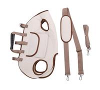 Arnés para Perro de Tela Oxford, Ajustable, Transpirable, Soporte Corporal Completo, Talla Pequeña - Comodidad y Funcionalidad, Versátil para Viajes y Paseos (SG)