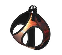 Arnés para perro Deer in The Red Leaf Forest, equipado con correas reflectantes y hebillas de liberación rápida, adecuado para gatos y perros pequeños