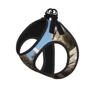 Arnés para perro Deer on The Cliff, equipado con correas reflectantes y hebillas de liberación rápida, adecuado para gatos y perros pequeños