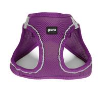 Arnés para Perro Gloria Air Mesh Trek Star Ajustable Morado L (33,4-35 cm)