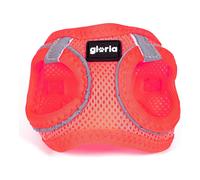 Arnés para Perro Gloria Air Mesh Trek Star Ajustable Rosa L (33,4-35 cm)