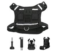 Arnés Para Perro Para Cámara De Acción,Base De Montaje Con Soporte Ajustable | Chaleco Para Perro De Gran Tamaño Con Soporte Para Cámara De Acción - Para Caminar Al Aire Libre Entrenamiento Viaje