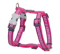 Arnés para Perro Red Dingo Hueso Reflectante 25-39 cm Fucsia