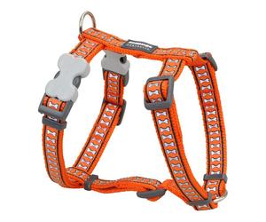Arnés para Perro Red Dingo Hueso Reflectante 25-39 cm Naranja