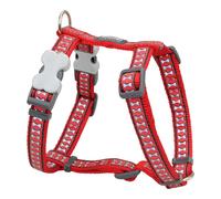 Arnés para Perro Red Dingo Hueso Reflectante 46-76 cm Rojo