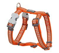 Arnés para Perro Red Dingo Naranja Hueso Reflectante 37-61 cm