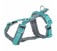 Arnés para Perro Trixie Premium Trekking Grafito Azul claro M/L