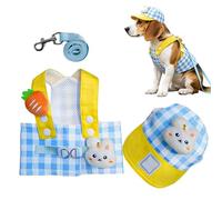 Arnés para Perros | Accesorios para Mascotas con Gorro | Chaleco Arnés con Correa De Adiestramiento para Perro,para Cachorro Correr Al Aire Libre Compras Paseos Diarios Y Actividades Al Exterior