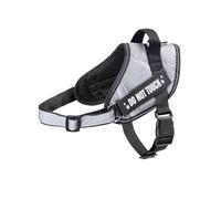 Arnés para Perros Acolchado, Ajustable, con Tirantes Reflectantes y Anclaje de Seguridad; Ideal para Paseos cómodos y controlados.