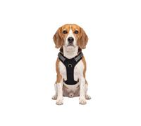 Arnés para perros ajustable Trexor de Knuffelwuff con asa de sujeción M Negro