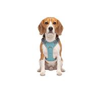 Arnés para perros ajustable Trexor de Knuffelwuff con asa de sujeción M Verde menta