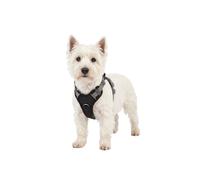 Arnés para perros ajustable Trexor de Knuffelwuff con asa de sujeción S Negro