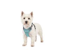 Arnés para perros ajustable Trexor de Knuffelwuff con asa de sujeción S Verde menta