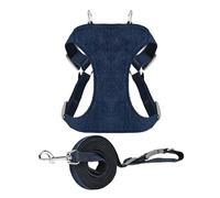 Arnés para Perros - Ajustable y liberación rápida con Hebilla de Seguridad, arnés de arnés - para Cachorros de Talla Media, Apto para Paseos, Entrenamiento al Aire, jardín, Patio y Pra