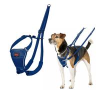 Arnés Anti tirones HALTI - para Evitar Que tu Perro Tire de la Correa, Ajustable, Ligero y Fácil de Usar. Reflexiva Adiestramiento canino Arnés para Perros pequeños (Talla XS, Azul Cobalto)