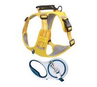 Arnés para perros | Arnés ajustable con hebilla segura antiescape, arnés para perros de talla mediana | Para cachorros de talla pequeña y mediana amigos animales domésticos jardín exterior casa