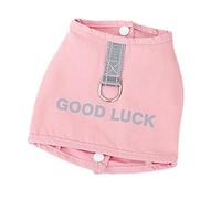 Arnés para Perros Arnés de Malla para Perros Niñas y niños Patrón de Oso Arnés para Perros Chaleco Cachorro Gato Chalecos con Pajarita Conjunto de Correa (1 XL)