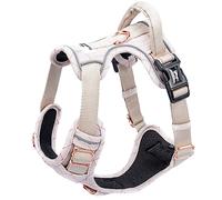 Arnés para Perros - Colección Clyde - Acolchado Transpirable - Ajuste a Prueba de Bombas - Arnés de Pecho para Perros Grandes, medianos y pequeños (L)