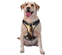Arnés para Perros con Estampado de Taxi de Londres y Chaleco de Malla para