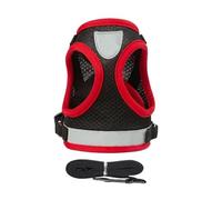 Arnés para Perros Conjunto de arnés y Correa para Cachorros Chaleco con arnés para Perros de Malla Transpirable de Verano Correas Reflectantes para el Pecho del Gato (1 XL)