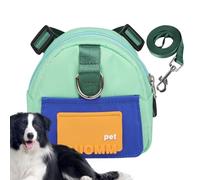 Arnés Para Perros De Sillín | Pet Saddlebag Para Camping | Arnés Para Perros De Viaje Con Bolsas De Sello, De Sillín, Perros Para Llevar Una De Caca, Sillín Perros Cómodo Grande C