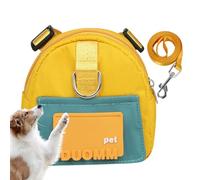 Arnés Para Perros De Sillín | Pet Saddlebag Para Camping | Arnés Para Perros De Viaje Con Bolsas De Sello, De Sillín, Perros Para Llevar Una De Caca, Sillín Perros Cómodo Grande C