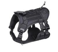 Arnés para perros grandes de materiales de alta resistencia que ofrece un control completo y protección para paseos diarios y aventuras de viaje