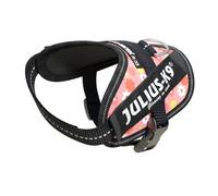 Arnés para perros Julius K9 IDC rosa con flores