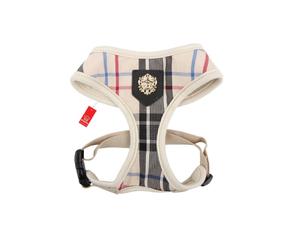 Arnés para perros Junior Soft ajustable al cuerpo beige