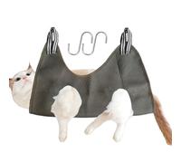 Arnés para perros para aseo | Relajación Pet Grooming Sling Helper | Relajación del perro Grooming Restraint Helper, Perchas para gatos transpirables y ajustables Hamacas para perros de tocador