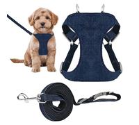 Arnés para Perros pequeños | Hebilla Segura Transpirable de Secado rápido - Arnés Mediano para Perros | para Cachorros de Talla Media, Apto para Paseos, Entrenamiento al Aire, jardín, Patio