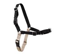 PetSafe Easy Walk - Arnés para Perros, Correa de 1,8 m, Talla XL, Color Negro y Beis