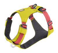 RUFFWEAR Arnés para Perros Hi & Light, Ultraligero para Caminar de Aventura, Totalmente Ajustable, Portal de Accesorios de Aluminio en V, Bolsa de identificación, Verde Liquen, Talla XXS, 33-43 cm