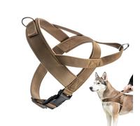 Arnés para perros sin tracción - Correa de pecho transpirable y antifugas con hebilla de seguridad | Arnés ajustable para correa de pecho para perro, entrenamiento para caminar para Activ