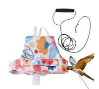 Arnés para | Vestido respirante antifuga para aves | Cuerda de arnés | Apto para Conuri Cacatúa Pinguelli Gorriones Periquitos Inseparables