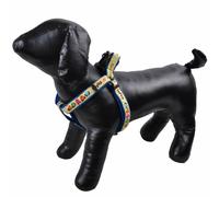 Arnés pechera para perros Good Morning azul, talla M